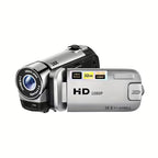 Prime 1080P Portable Digital Camcorder with Rotate Screen, Rechargeable Battery & 32G Card